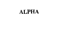 ALPHA