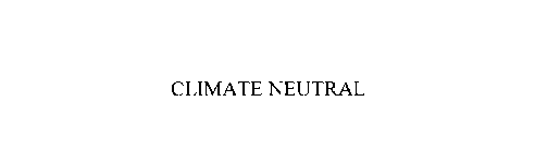 CLIMATE NEUTRAL