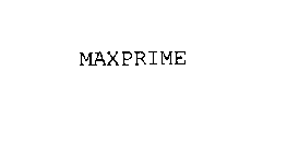 MAXPRIME