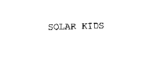 SOLAR KIDS