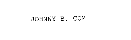 JOHNNY B. COM