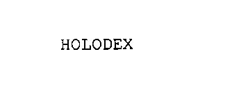 HOLODEX