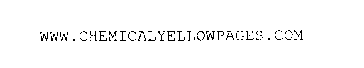 WWW.CHEMICALYELLOWPAGES.COM