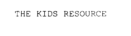 THE KID'S RESOURCE