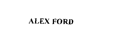 ALEX FORD