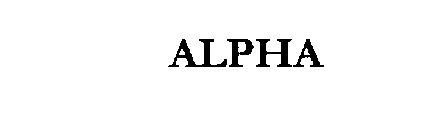 ALPHA