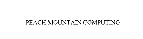 PEACH MOUNTAIN COMPUTING