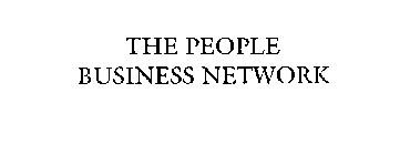 THE PEOPLE BUSINESS NETWORK