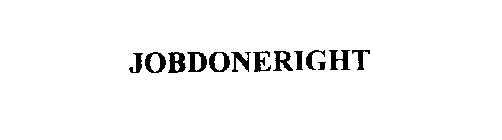 JOBDONERIGHT