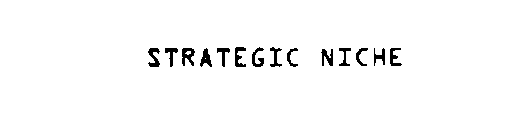 STRATEGIC NICHE