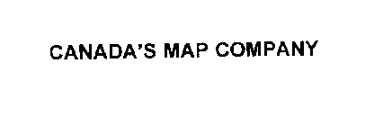 CANADA'S MAP COMPANY