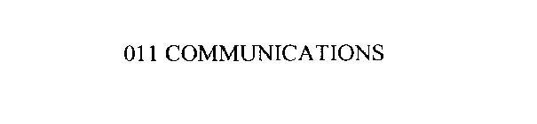 011 COMMUNICATIONS