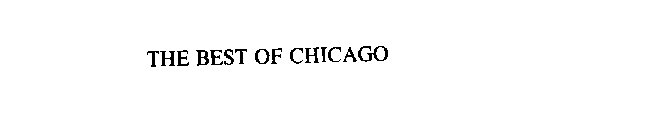 THE BEST OF CHICAGO