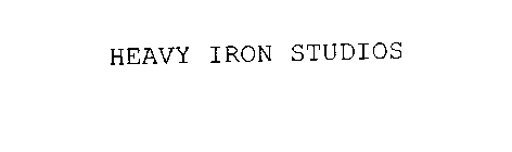 HEAVY IRON STUDIOS