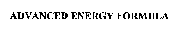 ADVANCED ENERGY FORMULA