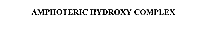 AMPHOTERIC HYDROXY COMPLEX