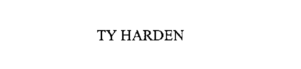 TY HARDEN