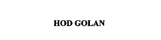 HOD GOLAN