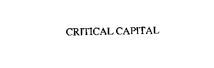 CRITICAL CAPITAL
