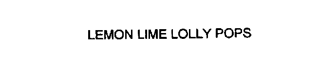 LEMON LIME LOLLY POPS