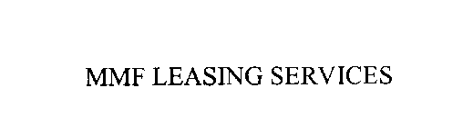 MMF LEASING SERVICES