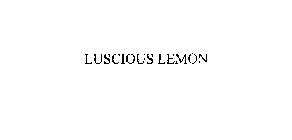 LUSCIOUS LEMON