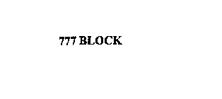 777 BLOCK