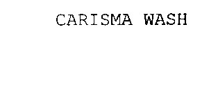 CARISMA WASH