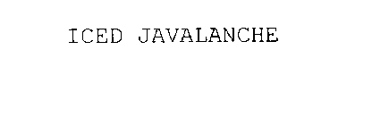ICED JAVALANCHE