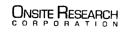 ONSITE RESEARCH CORPORATION