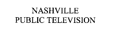 NASHVILLE PUBLIC TELEVISION