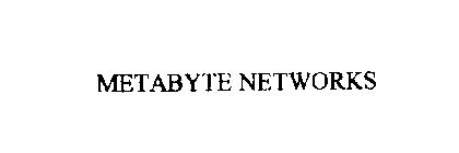 METABYTE NETWORKS