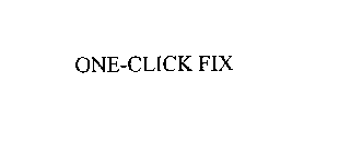 ONE-CLICK FIX