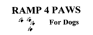 RAMP 4 PAWS FOR DOGS