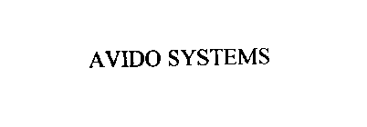 AVIDO SYSTEMS