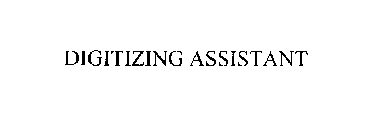 DIGITIZING ASSISTANT