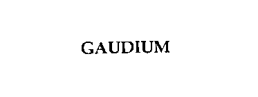 GAUDIUM