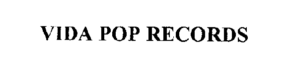 VIDA POP RECORDS