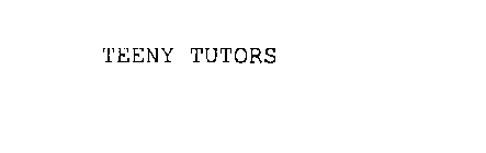 TEENY TUTORS