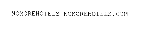 NOMOREHOTELS.COM