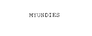 MYUNDIES