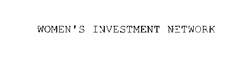 WOMEN'S INVESTMENT NETWORK