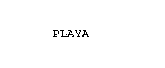 PLAYA