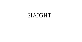 HAIGHT