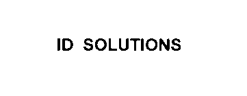 ID SOLUTIONS