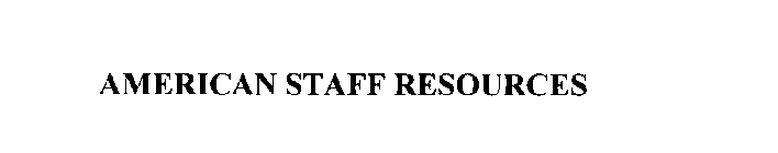AMERICAN STAFF RESOURCES