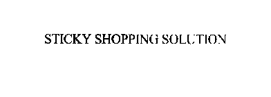 STICKY SHOPPING SOLUTION