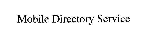 MOBILE DIRECTORY SERVICE