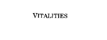 VITALITIES