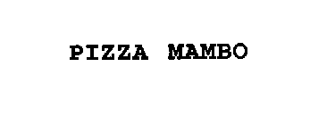 PIZZA MAMBO